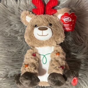 Brown Reindeer Plush Toy